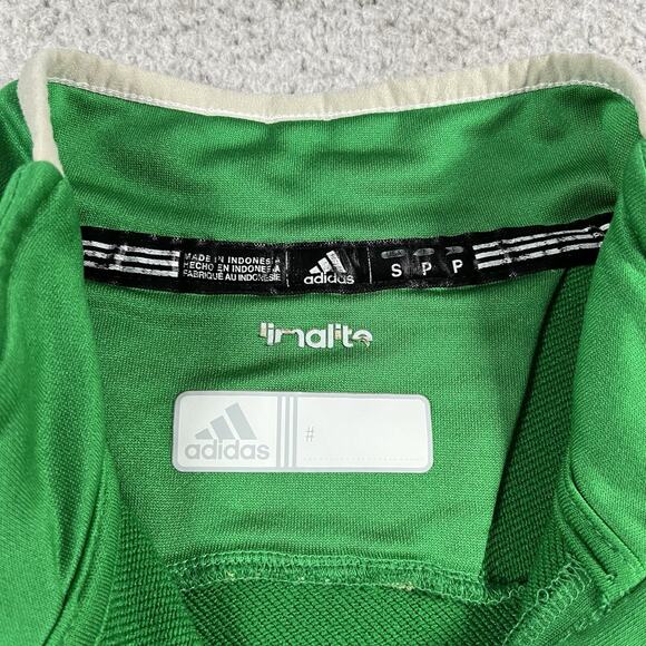 Notre Dame 1/4 Zip Pullover Mens S Adidas Fighting Irish Jacket Team Issued - Picture 2 of 14